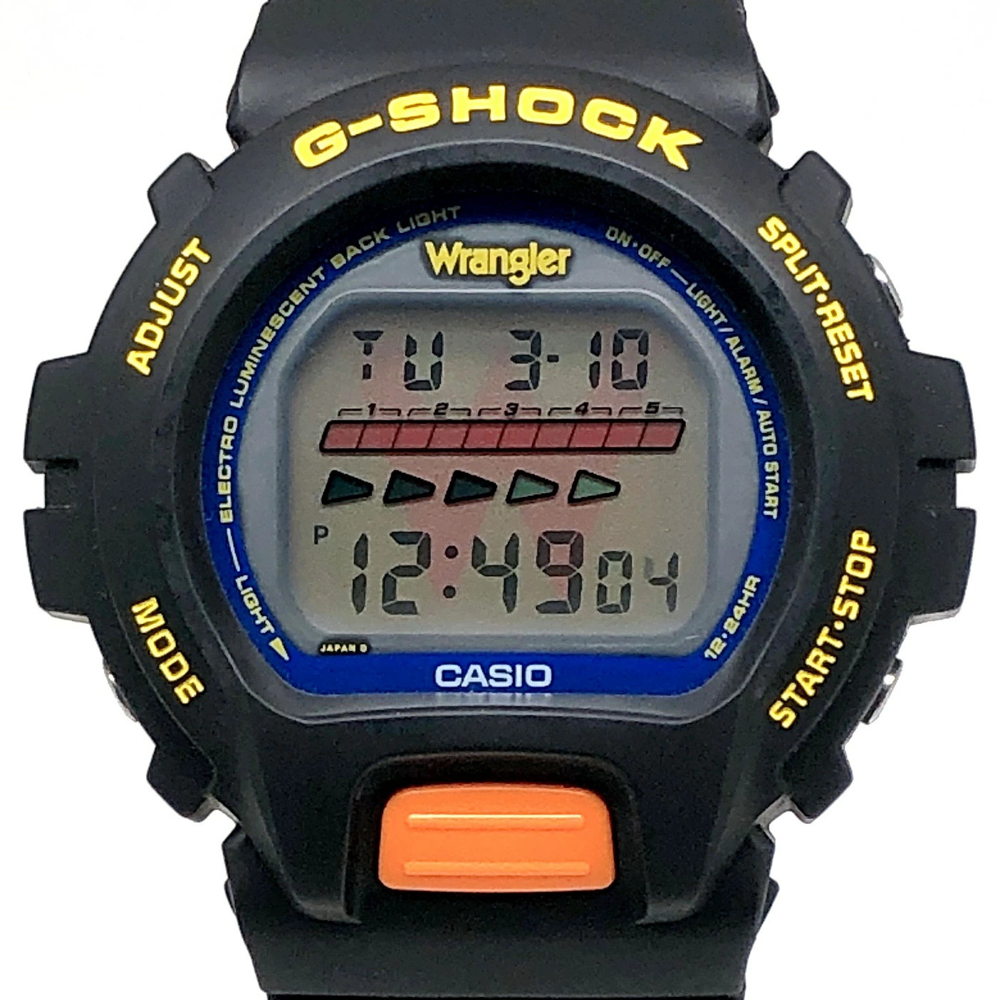 G SHOCK CASIO Watch DW 6600B Wrangler Collaboration Model 90s Vintage Old Releas