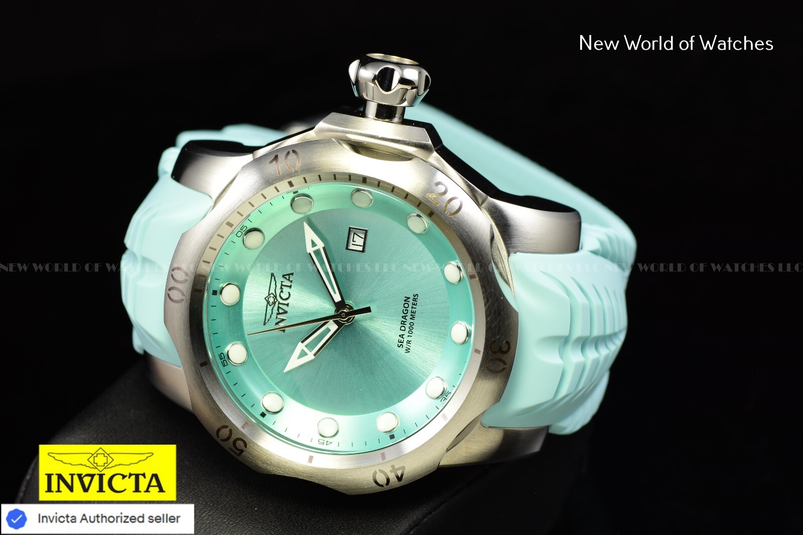 Invicta Venom Sea Dragon Swiss 53.7mm Dial Quartz Turqouise Men’s Watch
