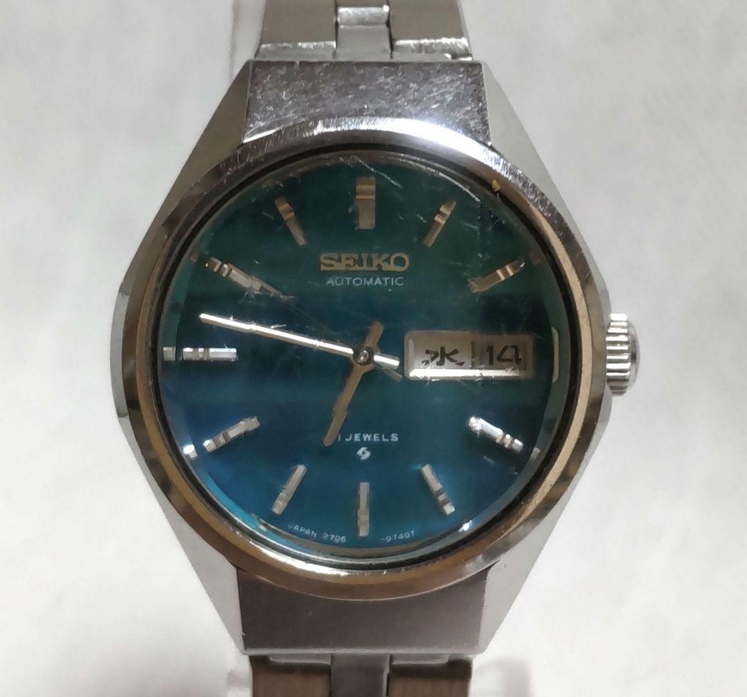 Seiko Automatic Ladies Watch Light Blue Dial 27mm wrist 16.0cm/6.3in