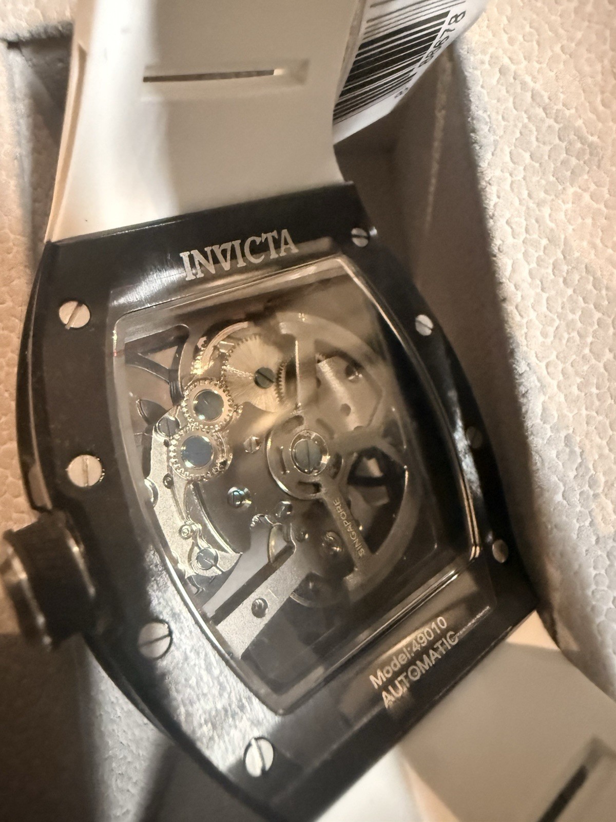 Invicta Men’s S1 Rally Interstellar Automatic Black White Watch 41mm 49010