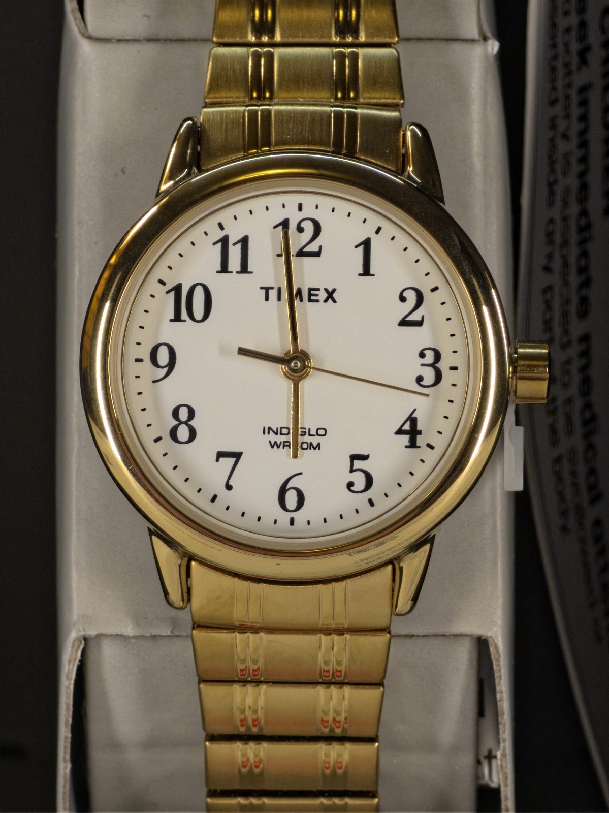 Timex Easy Reader 25mm Stainless Steel Expansion Band Watch ~ TW2W52400 +Indiglo
