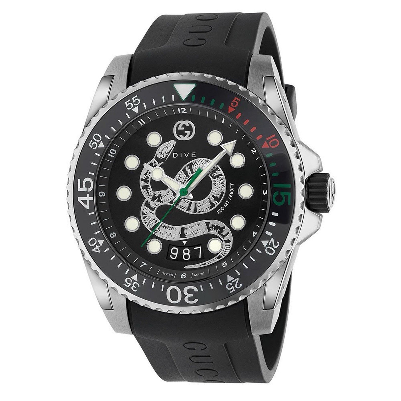 Gucci Dive 45mm Men’s Wristwatch (YA136217)