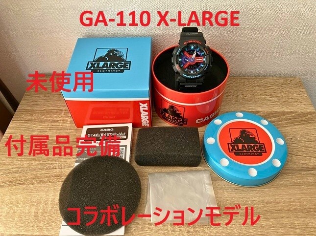 Unused GA-110 X-LARGE Collaboration G-SHOCK G-Shock CASIO Casio Extra Large
