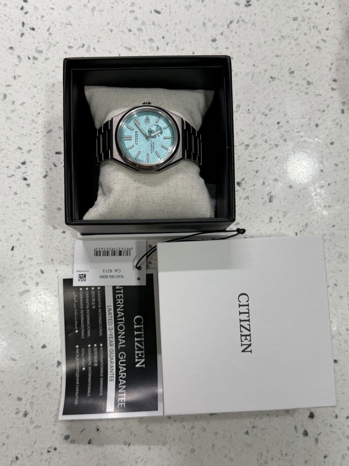 Citizen Zenshin Mechanical Automatic Men’s Watch NJ0180-80M