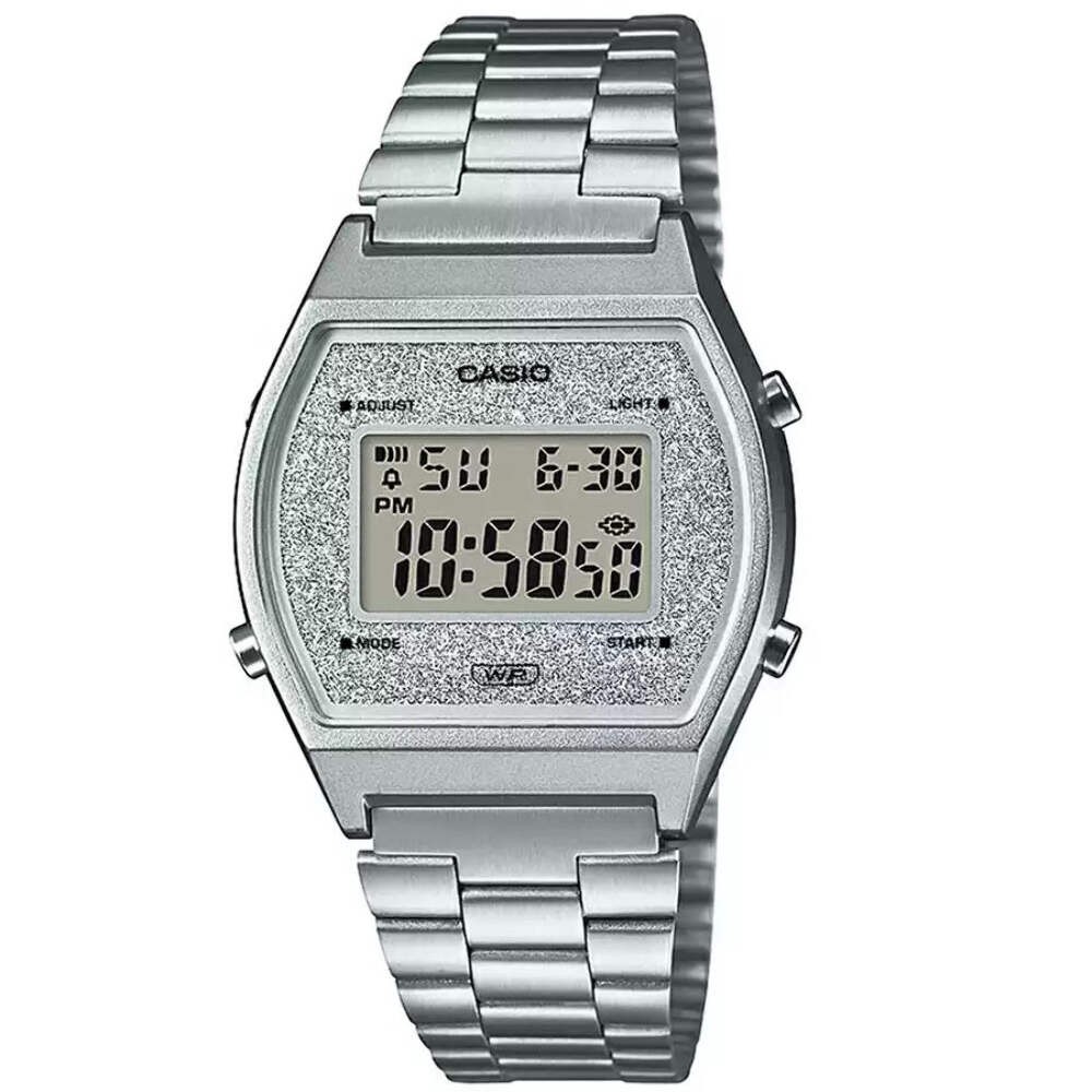 Casio Silver Glitter Women’s Classic Style Digital Watch B640WDG-7