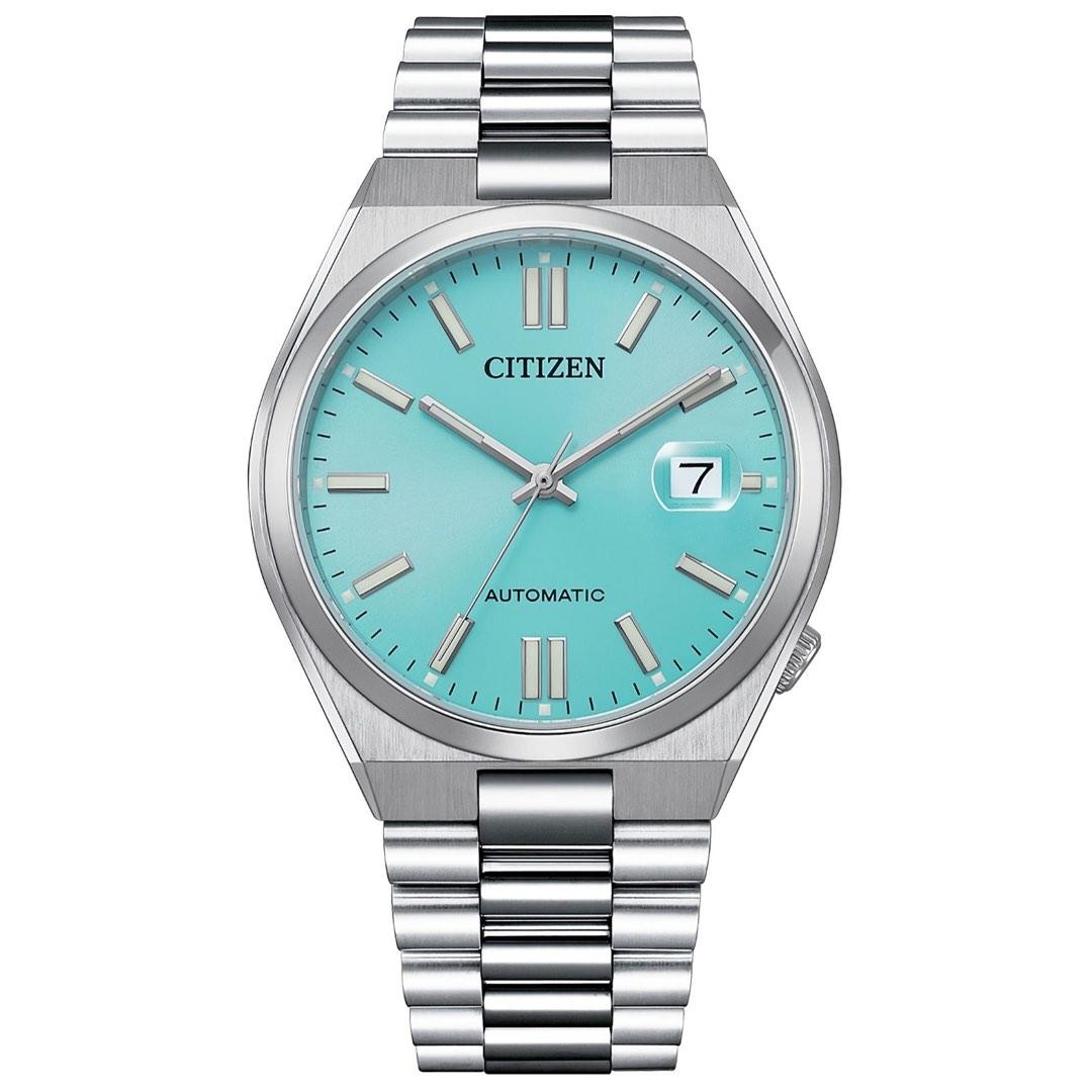 Citizen NJ0151-88M Automatic Tsuyosa Sapphire Turquoise Blue Stainless Steel