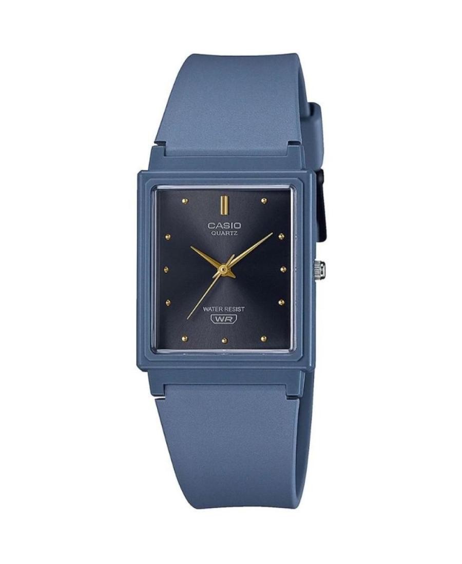 CASIO Men Analog Quartz Casual Watch Classic Dress Black Dial Waterproof Rectang