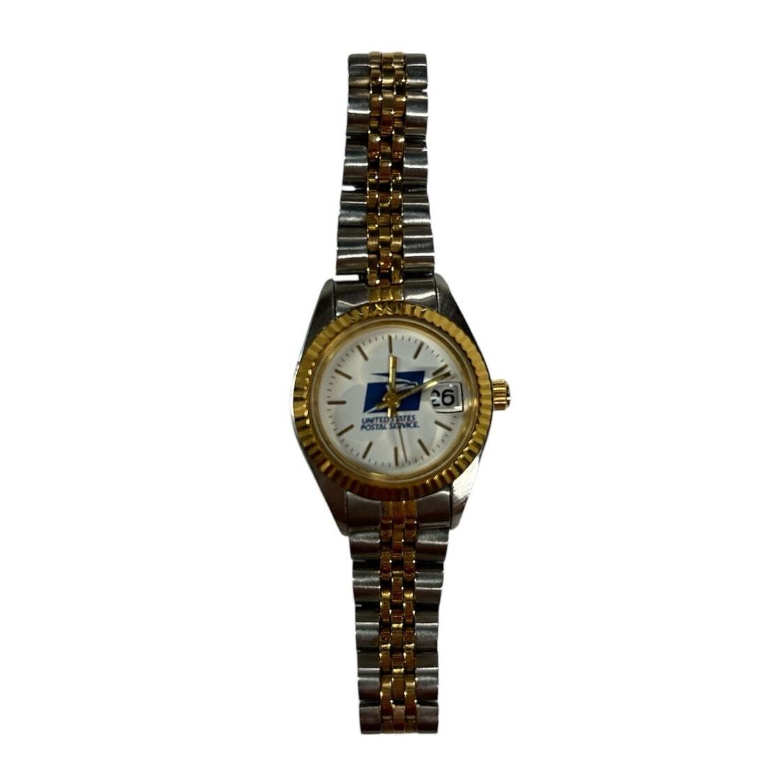 USPS United States Postal Service Presidential Date Women’s Watch NEEDS Battery