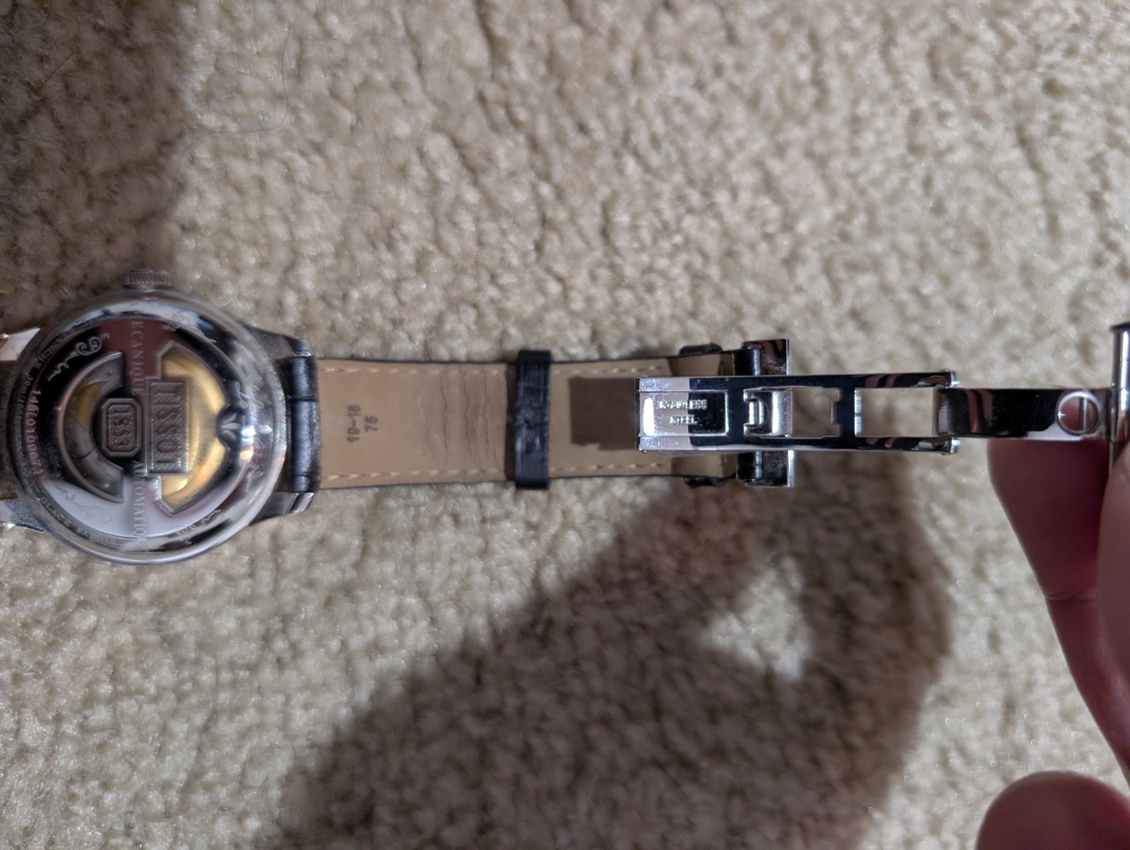 Tissot La Locle Automatic Stainless White Dial Mens Watch