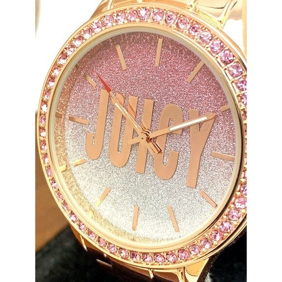 Juicy By Juicy Couture Women’s Watch JC/5004 Quartz Rose Gold Tone Steel