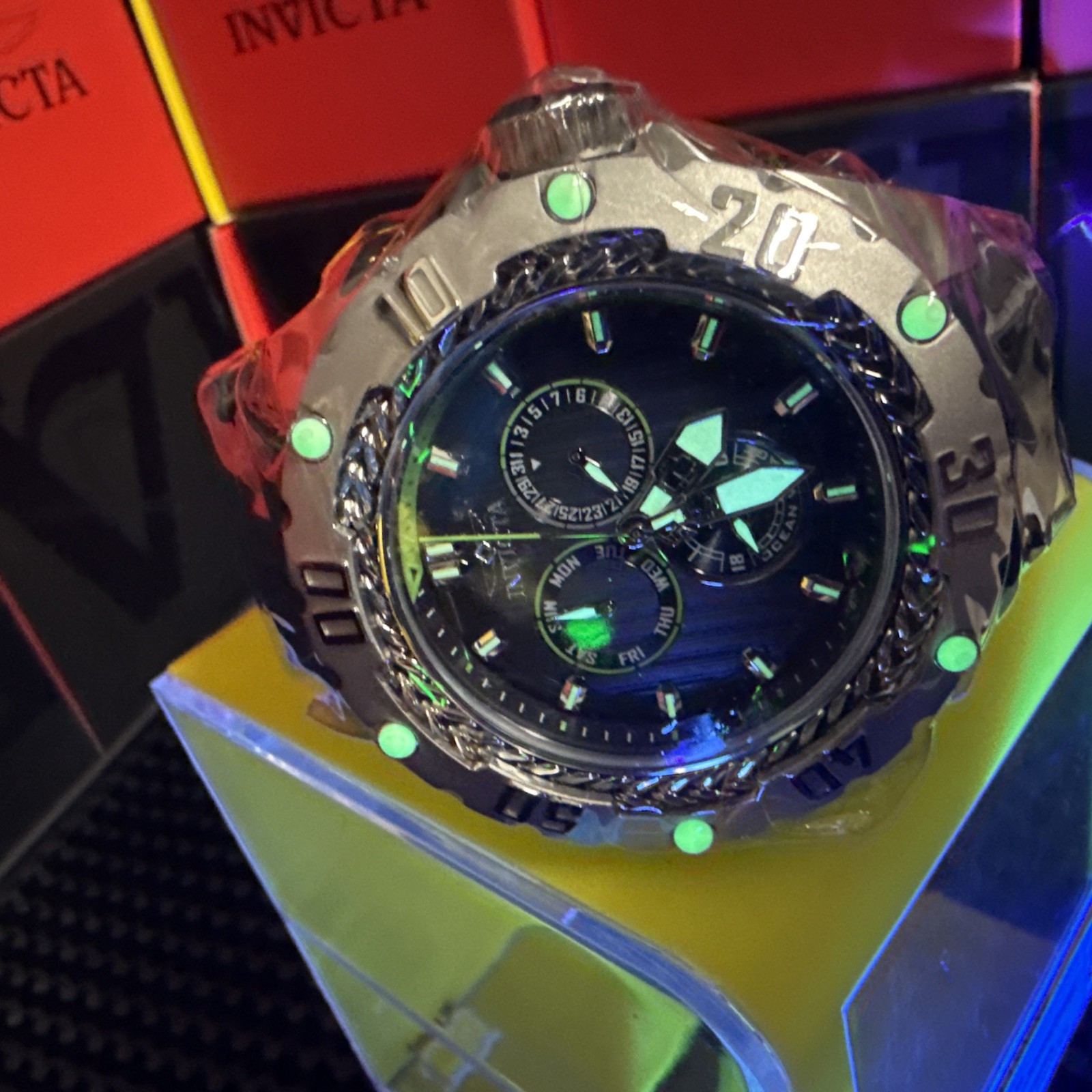 Invicta Explorer Orvantis Men’s Ocean Voyage 51mm Quartz Watch 48022