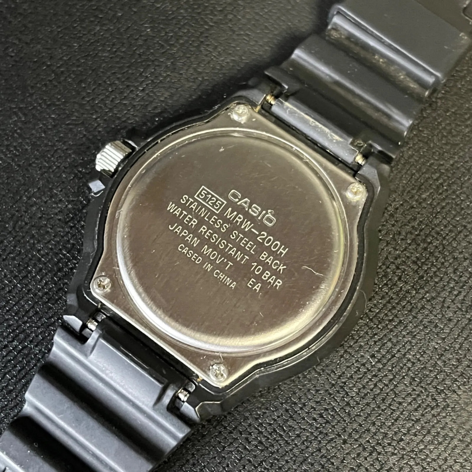 [Working Condition] CASIO Diver Look Watch MRW-200H, Battery Replaced, Operation