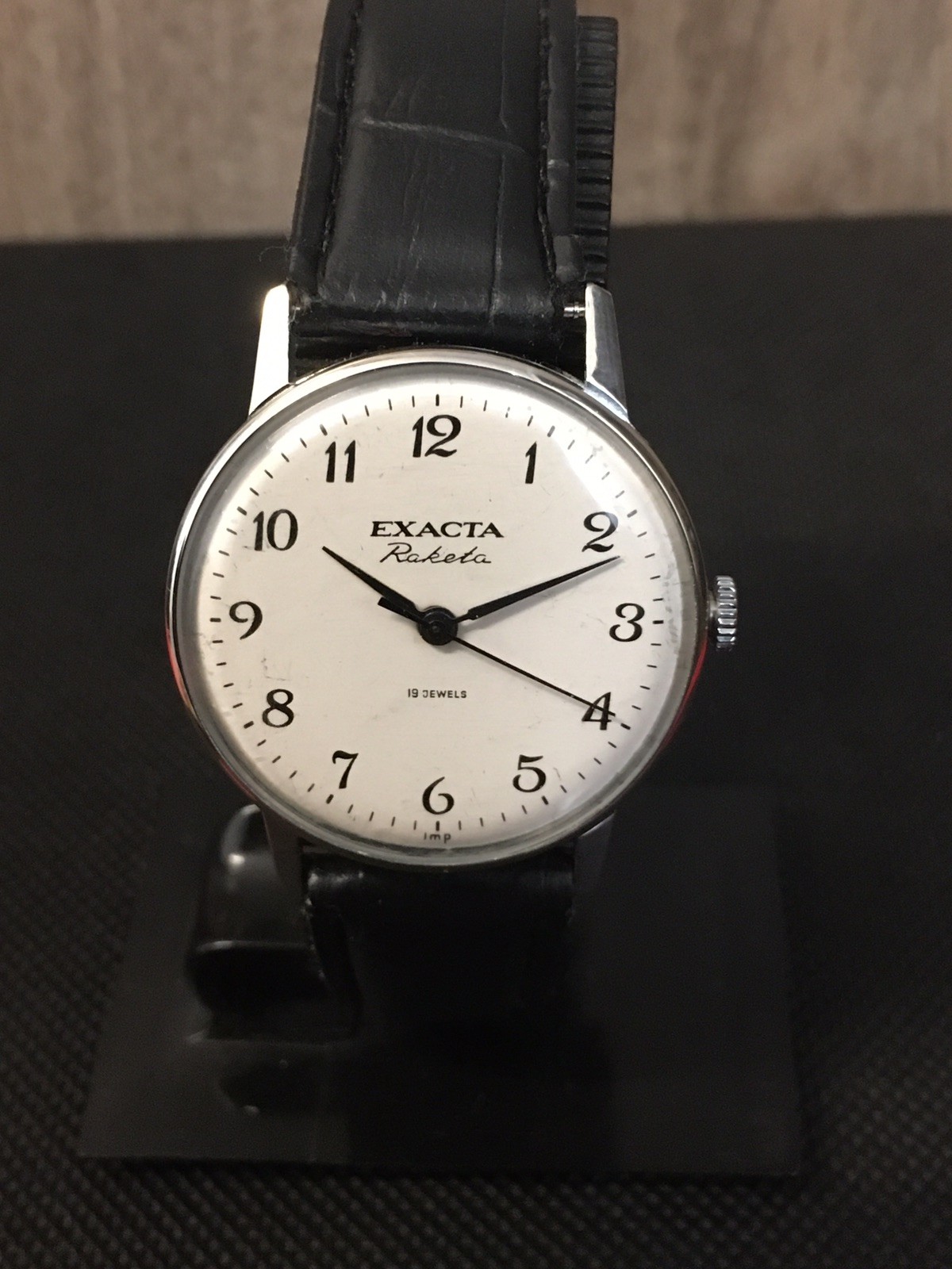 Vintage RAKETA EXACTA Watch – 19 Jewels – USSR – Serviced