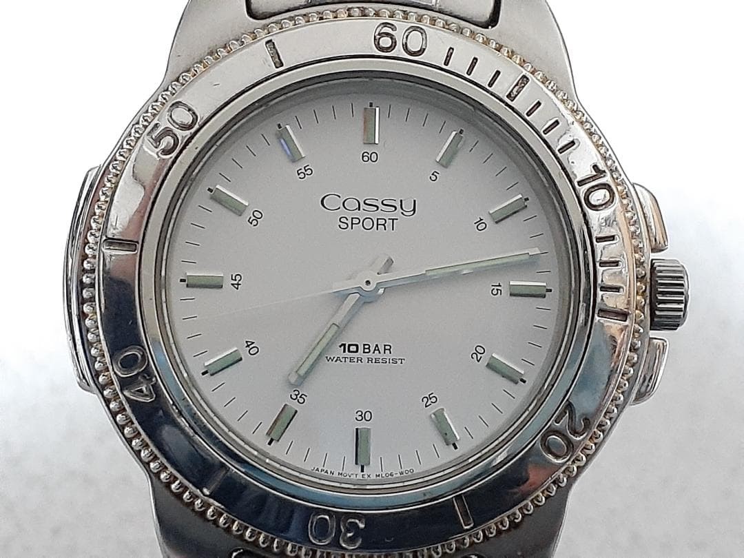 【From Japan】[Working Condition] ORIENT Cassy Sport Diver-style Watch T-30