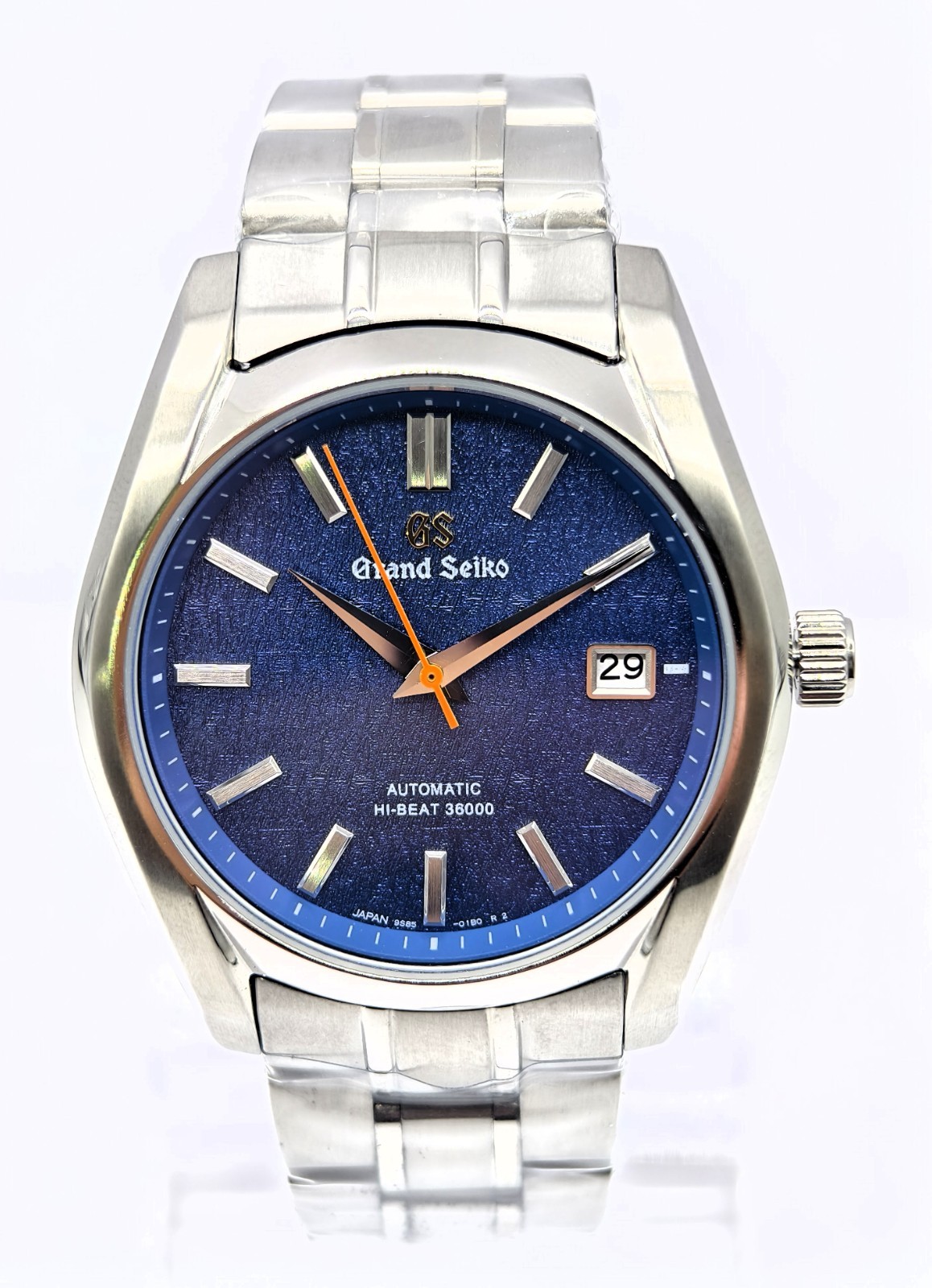 Fantastic Grand Seiko Blue Dial Automatic Date Indicator Men’s Wrist Watch