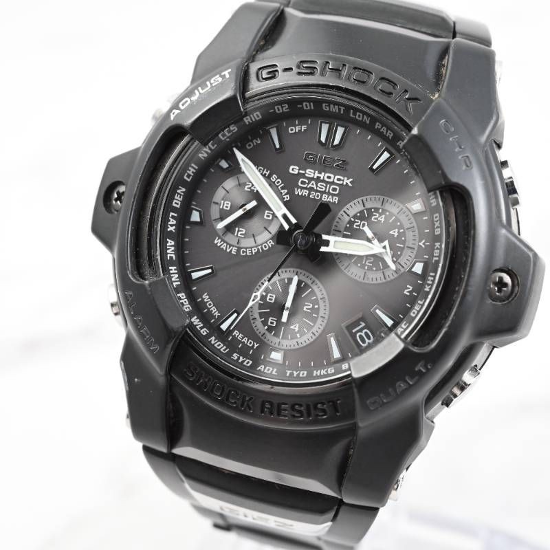 Excellent Condition Working CASIO G SHOCK Men’s Women’s Watch Radio Solar Chrono