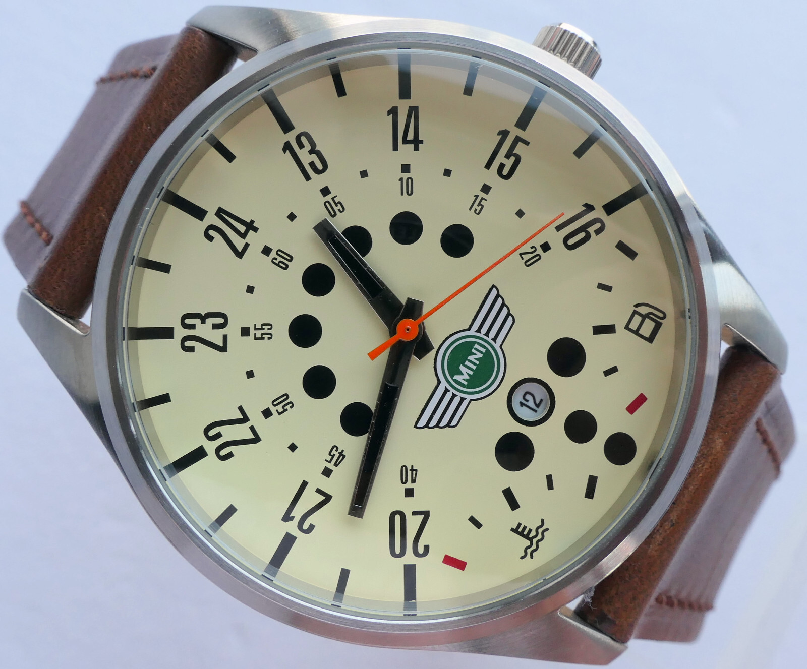 Mini John S Cooper Works JCW Speedometer Racing Classic Retro Sport Design Watch