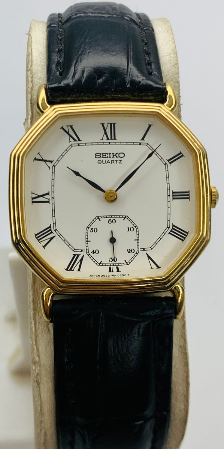Vintage Seiko Octagon Small Second 2628-5040 Men’s Quartz Watch