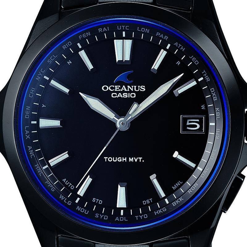 Casio OCW-S100B-1AJF Oceanus Tough Solar Radio Control Titanium Men’s Watch NEW