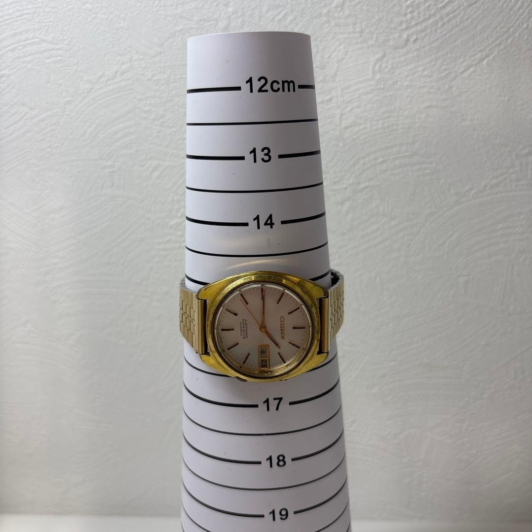 Citizen Leopard Super Beat 24J Auto Watch Day-Date Vintage Used