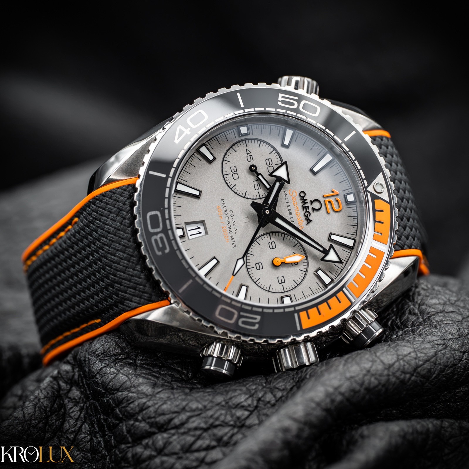 Omega Seamaster Planet Ocean 600M Co-Axial Master Chronometer Chronograph 45.5mm