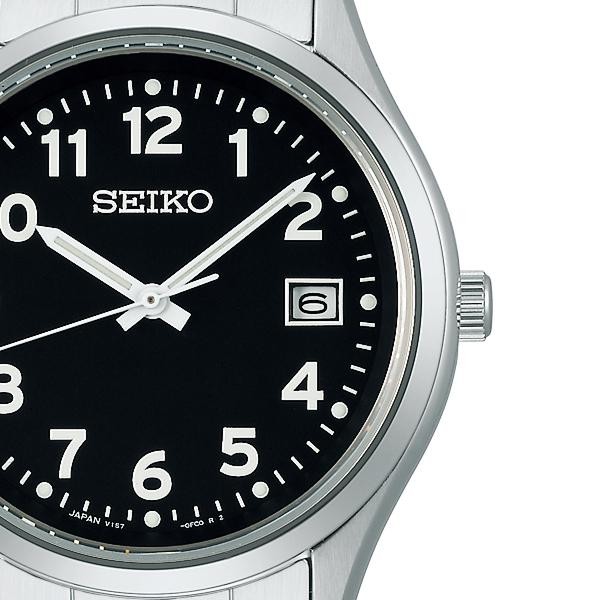 Seiko SBPX155 Selection Black Dial Solar Powered Sapphire Quartz Men’s Watch New