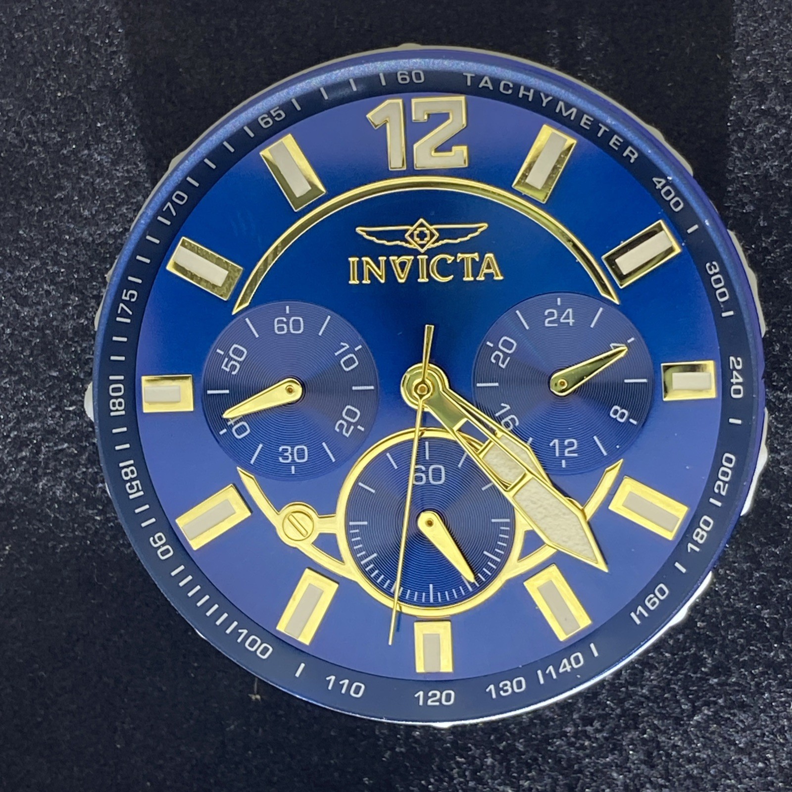 Invicta Chronograph Dial And Quartz Movement (100% Works) Parts 21954