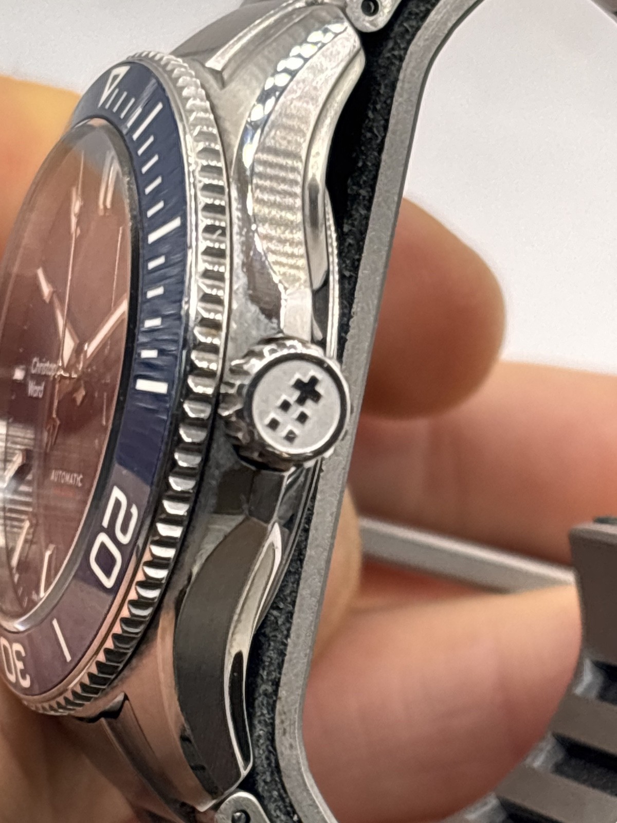 Christopher Ward C60 Trident Mk3 Pro 600 40mm blue (12/2019) WH1609