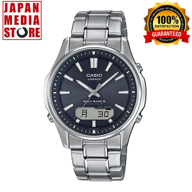 CASIO LINEAGE LCW-M100TSE-1AJF Solar Radio Titanium Men Watch LCW-M100TSE-1A NEW