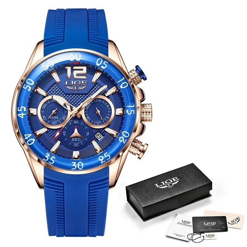 Quartz Men’s Waterproof Watch Multi-function