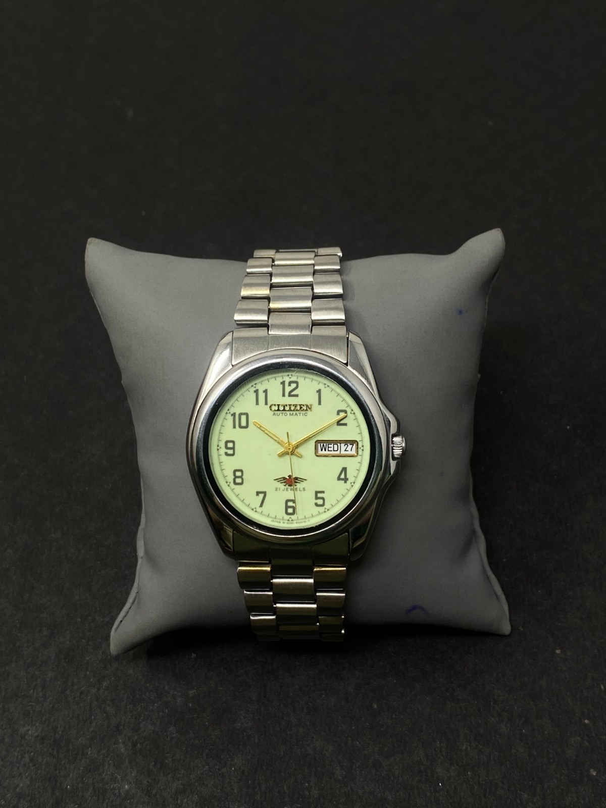 Vintage Citizen Automatic 8200A Japan Movement Day-Date Men’s Wrist Watch