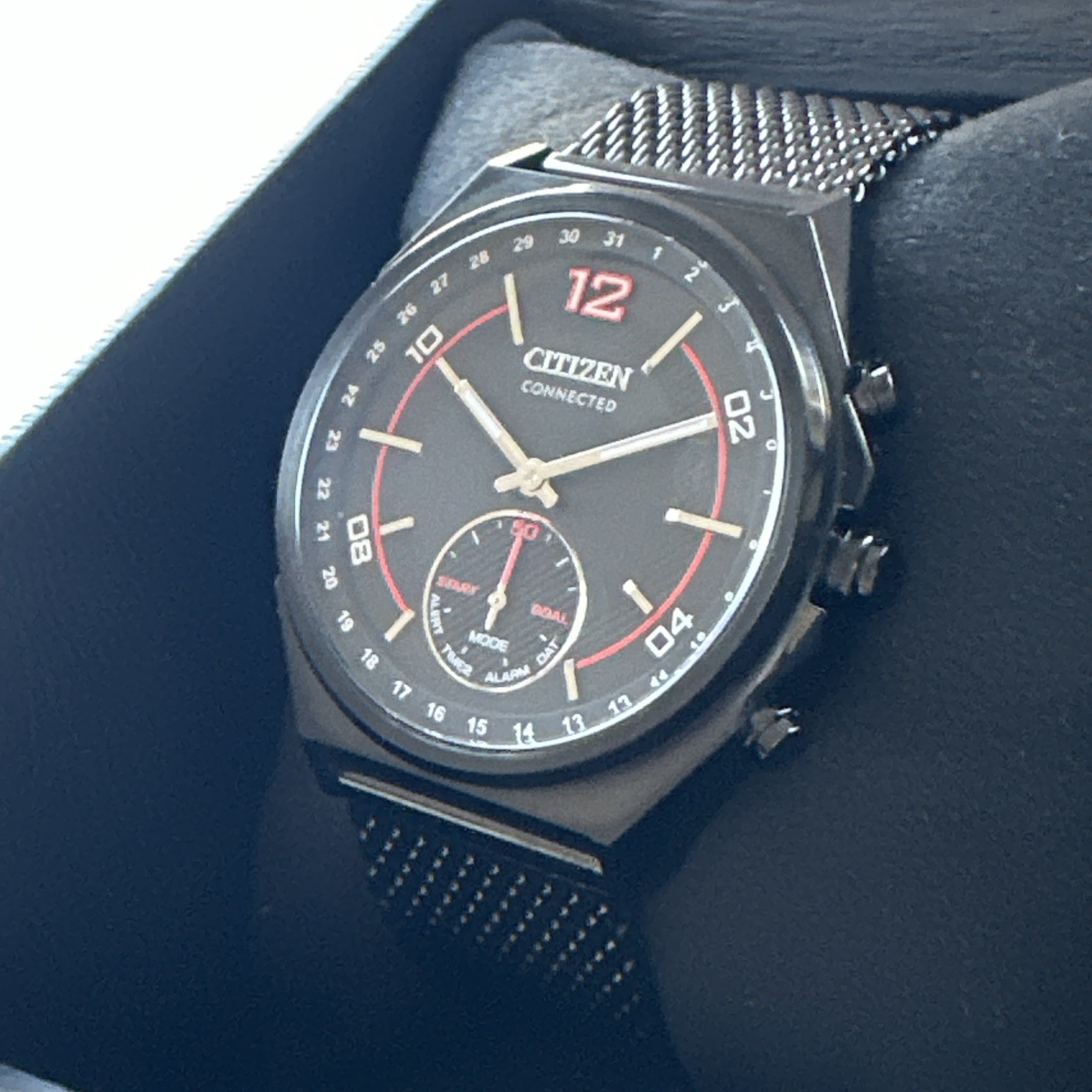 Citizen Men’s Citizen Connected Quartz Black Watch 42MM CX0005-78E
