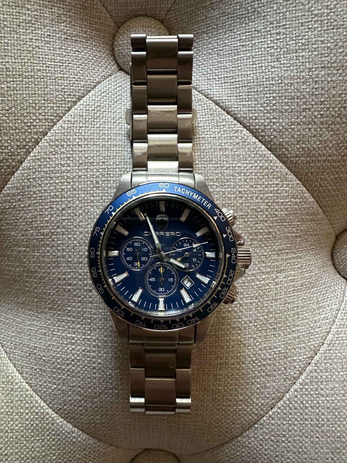 Torino Carrero Men’s Avatar Watch 44mm Blue