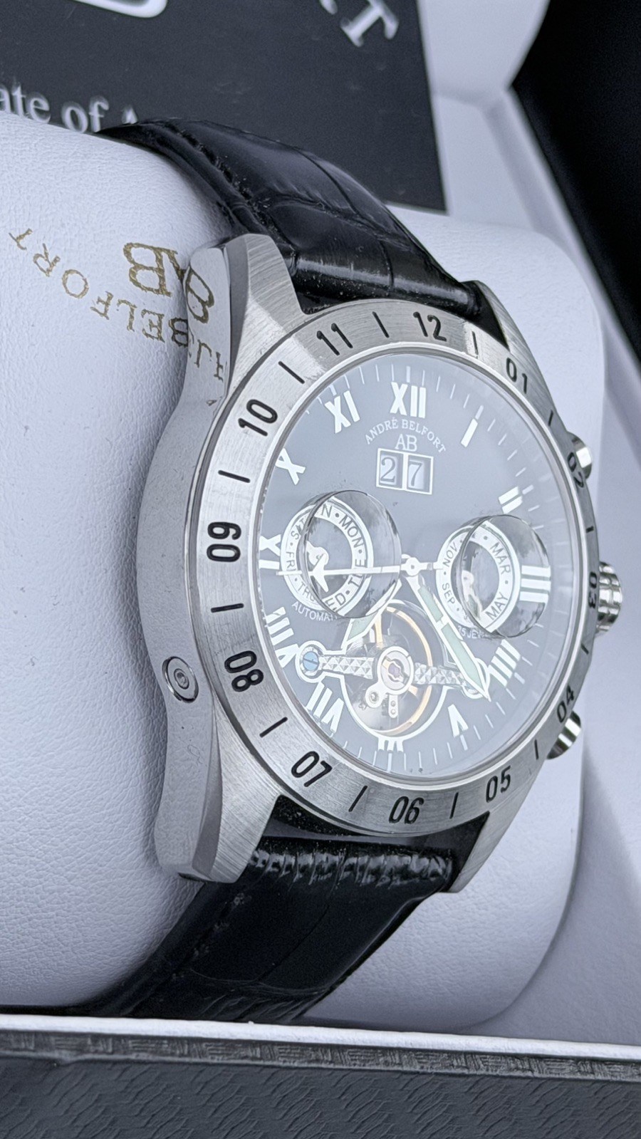 André Belfort Galactic Ref. AB-361 Automatic 43mm Full Set Men’s 5ATM Steel