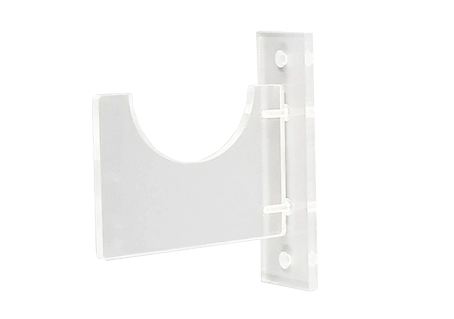 Baseball Bat Display Baseball Horizontal Wall Mount Bracket Clear Baseball Riser