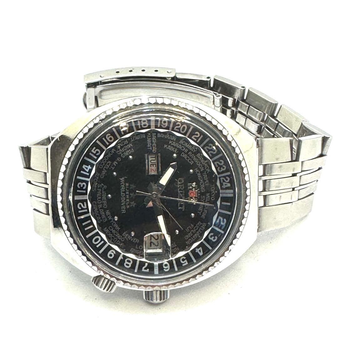 Orient Three Star World Diver Automatic Watch 43mm wrist 19.0cm/7.5in
