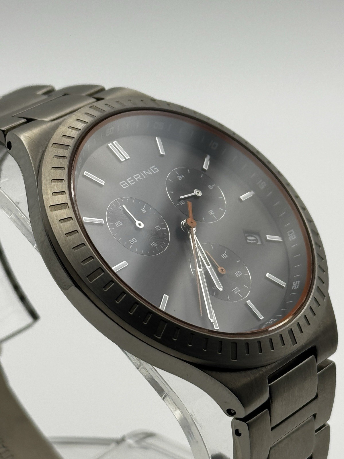 Bering Men’s Titanium Chronograph Watch 43mm 11743-709