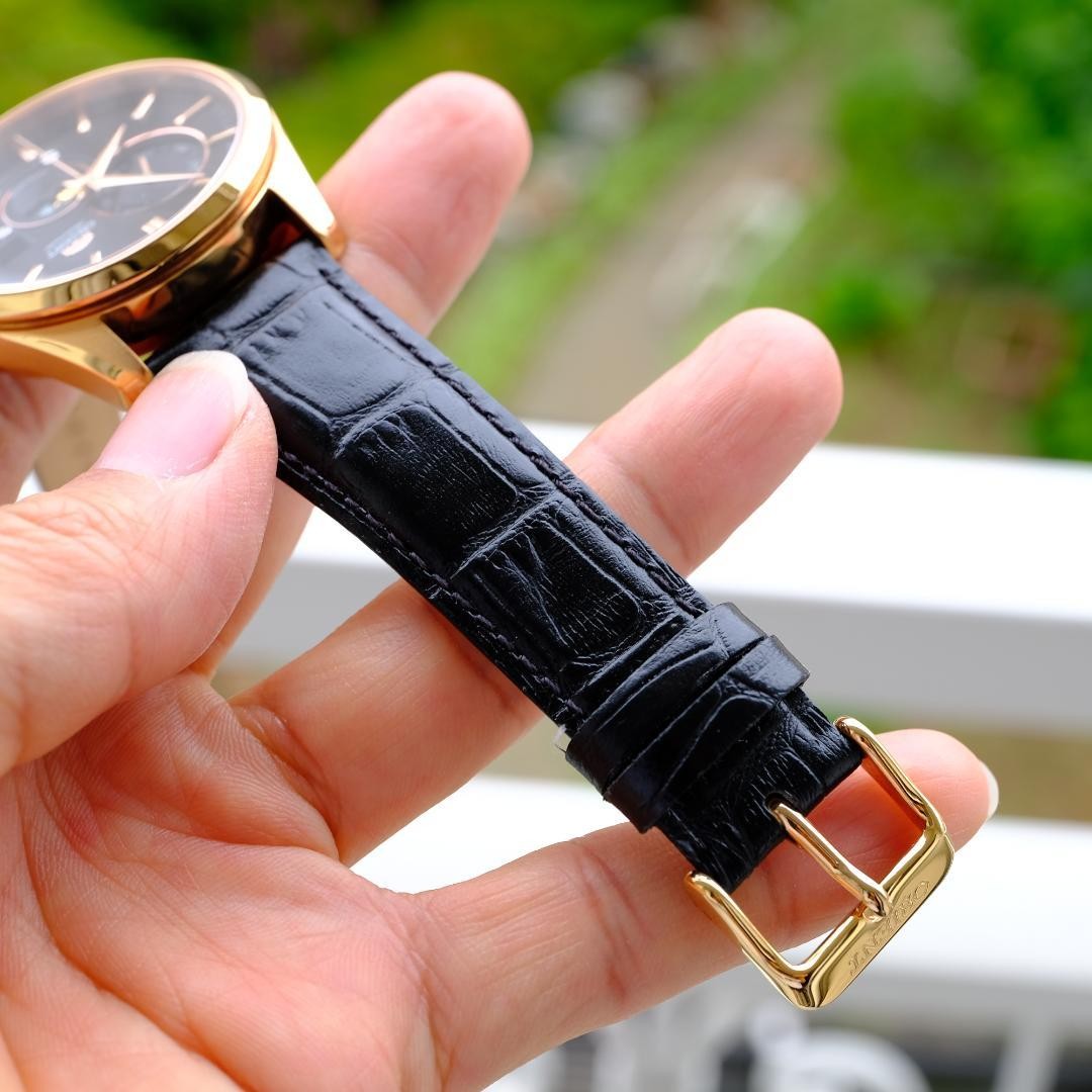 Superb Condition ORIENT Sun Moon Automatic Gold