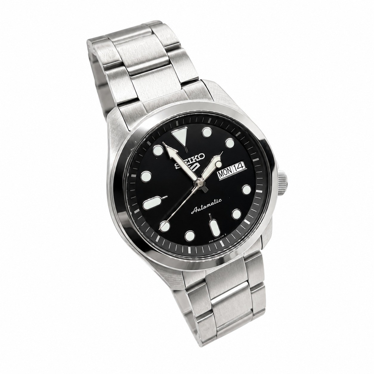 Seiko 5 Sports SRPE55K1 Automatic Men’s Watch 40mm Black Dial Stainless Steel