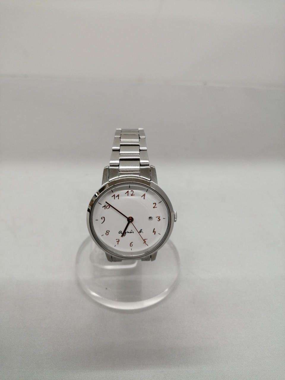 AGNES B. Quartz Watch VJ22-KFX0 Used