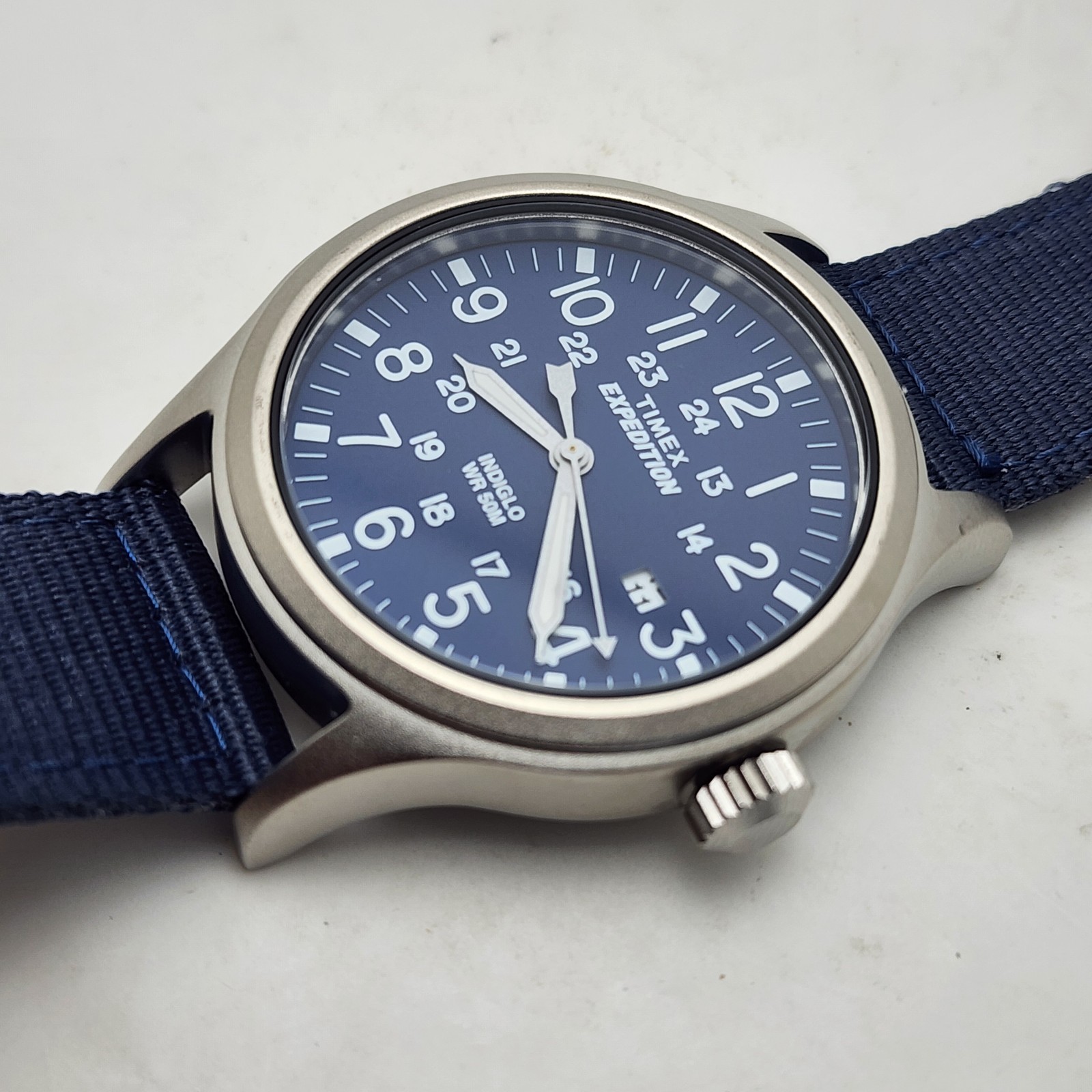 TIMEX EXPEDITION SCOUT TW4B07000 INDIGLO ADVENTURE 24-HOUR DATE MEN’S WATCH