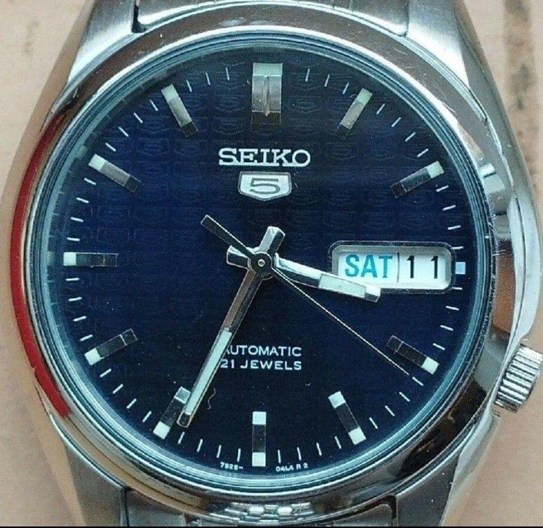 Seiko 5 Automatic Field Watch Vintage Japan Wrist 19.5cm/7.7in