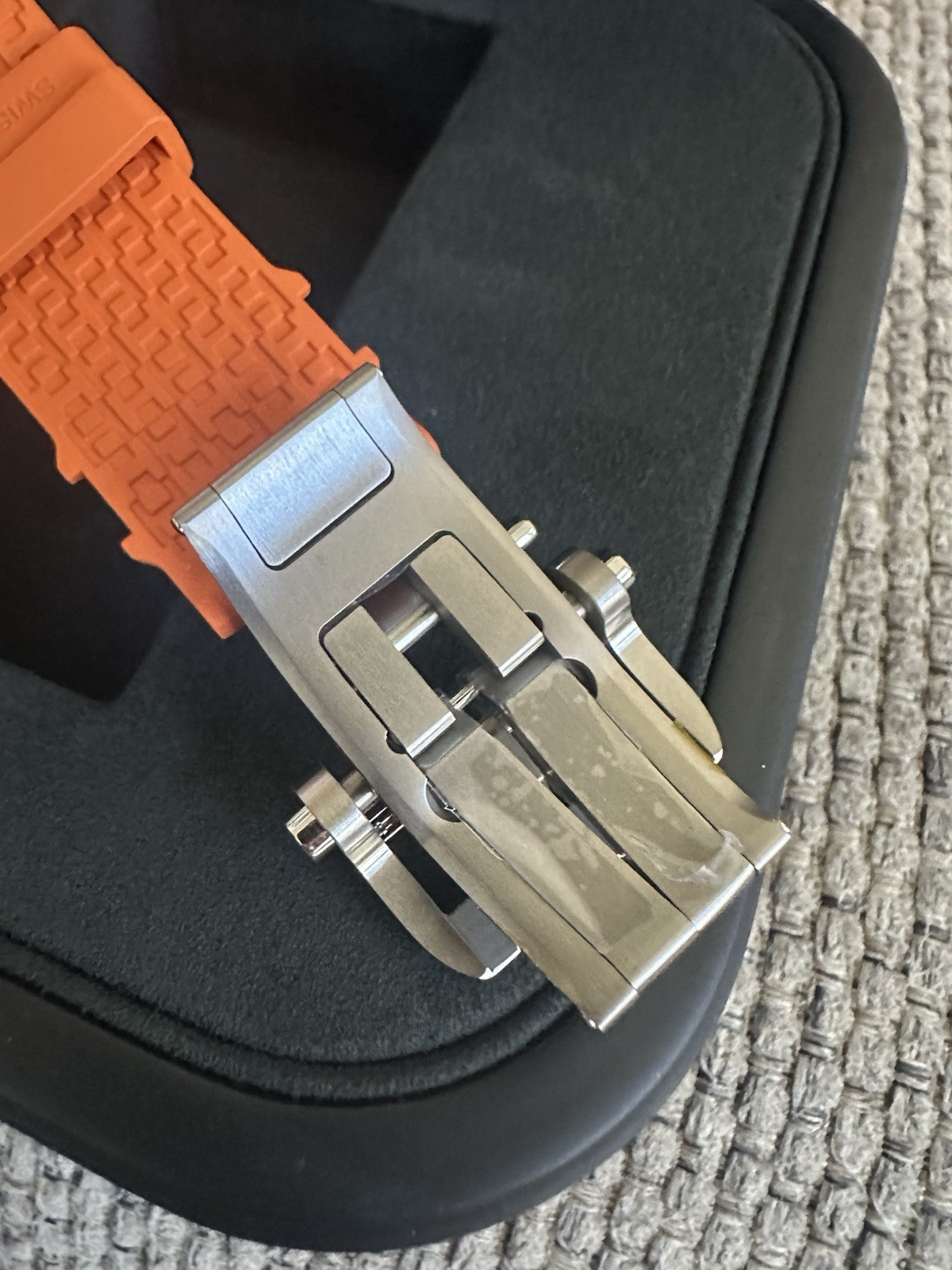 NEW HERMÈS H08 Titanium Automatic Men’s watch W049628WW0, 42 mm w/ Receip $6650