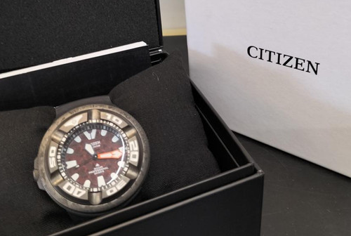 Citizen PROMASTER Godzilla Collaboration Eco-Drive Diver Watch