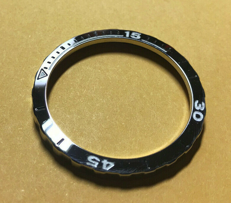 60MIN REDUCED DIAMETER POLISHED LUMED BEZEL VOSTOK AMPHIBIAN KOMANDIRSKIE 38PPG