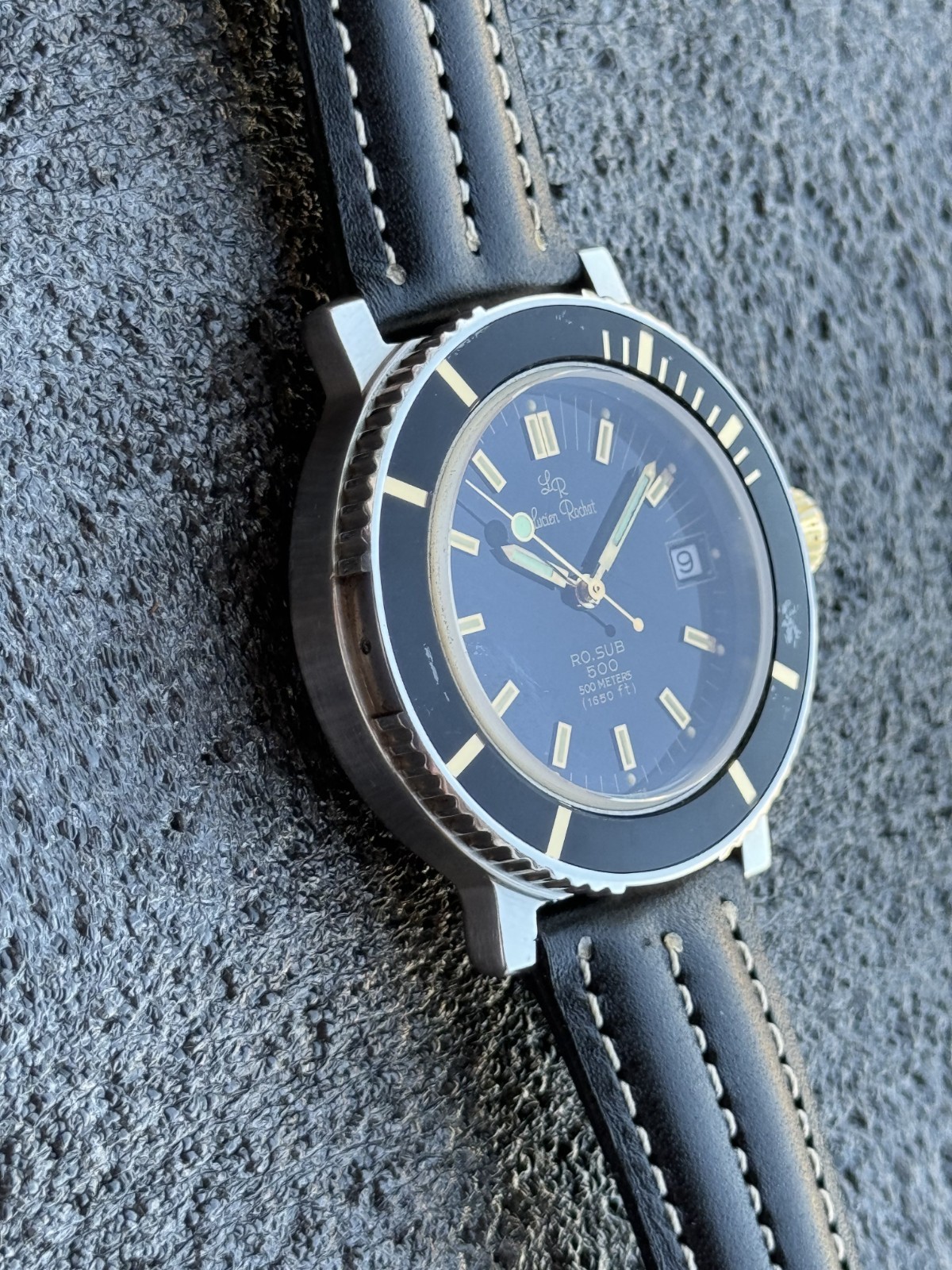 Lucien Rochat Ro.Sub Automatic Cal.1212 Mens 40mm Swiss Made Ref. 1243