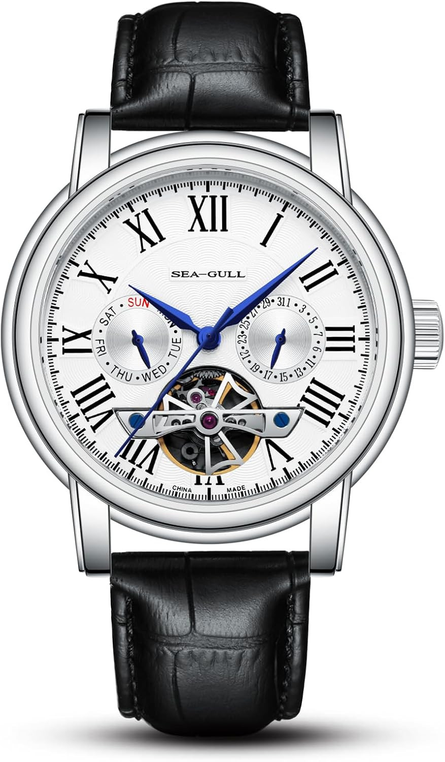 Seagull 2021 Men’s Automatic Mechanical Watch with Calendar – D819.626