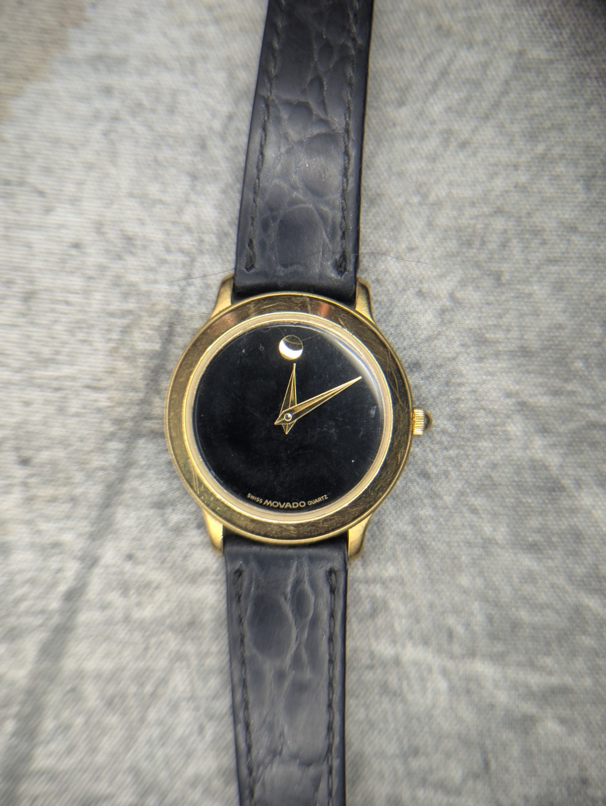Ladies Movado Museum Classic Quartz Watch *New Crystal And Battery*