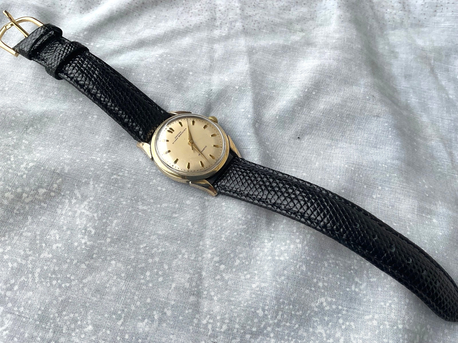 Croton Nivada Grenchen Automatic Men’s Watch 32mm AS 1250 Fresh Service Swiss