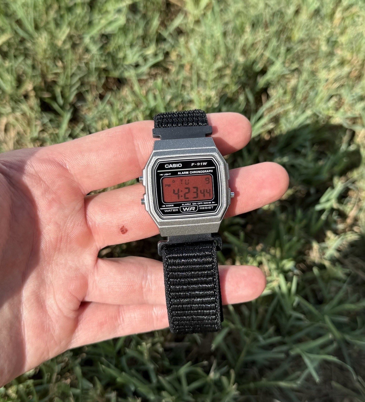 custom casio F91W “empire” mod new in box with papers